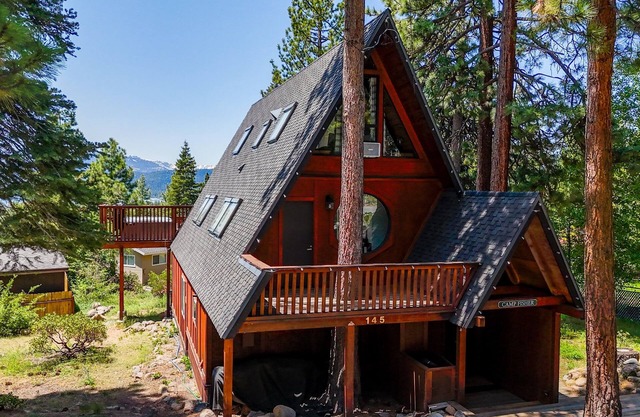 A-Frame w/Hot Tub | Views of Lake Tahoe | BBQ