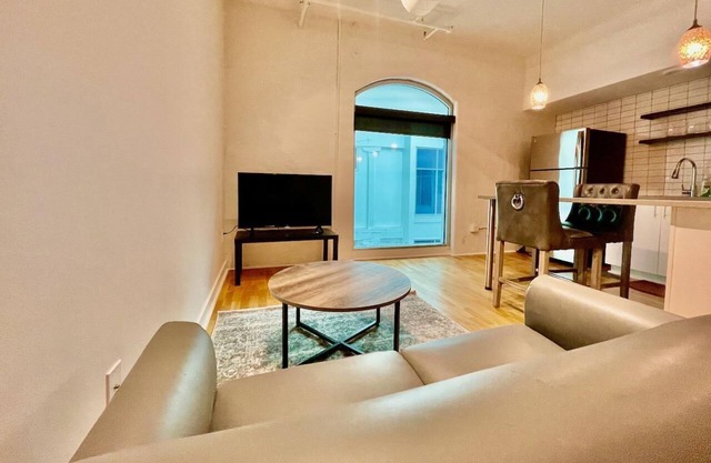 A historic 700 square foot Atrium loft in the heart of the Old Market