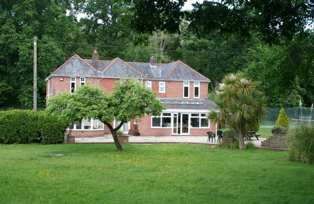 A large house in grounds, in the New Forest National Park and close to the sea
