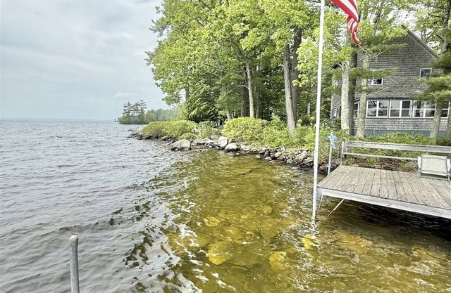 A LOT OF FRONTAGE ON SEBAGO LAKE.