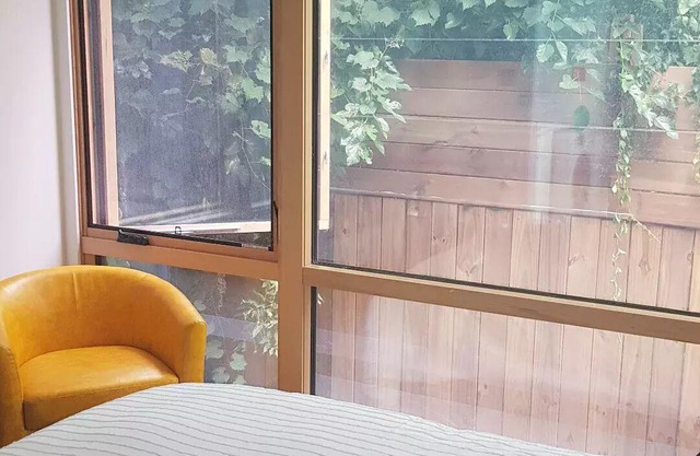 A natural modern OASIS awaits! nPrivate patio and balcony! nA unique gem! n