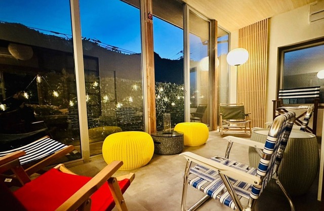 A private inn with a large bath a terrace where y - Kamiya Resort Okutama Terrace Bath/Ome Tokyo