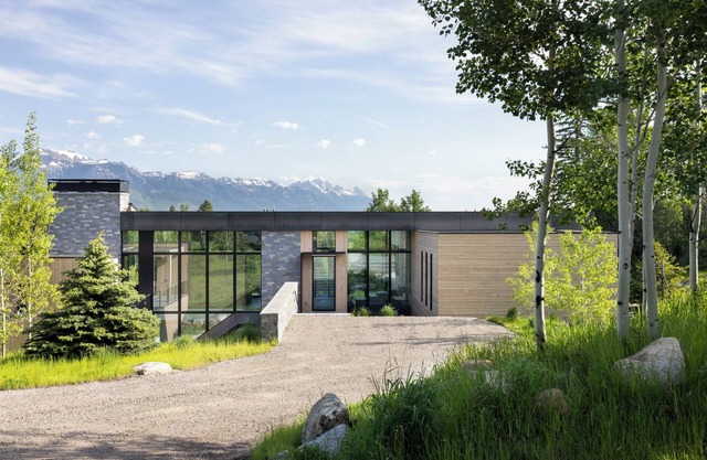 A Secluded Aerie with Giant Views of the Tetons