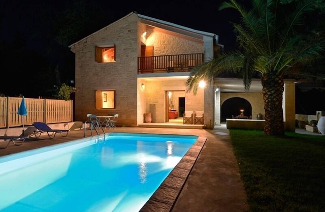 A Stone Villa With Wonderful Sea View, Just 250m Away From The Sandy Beach