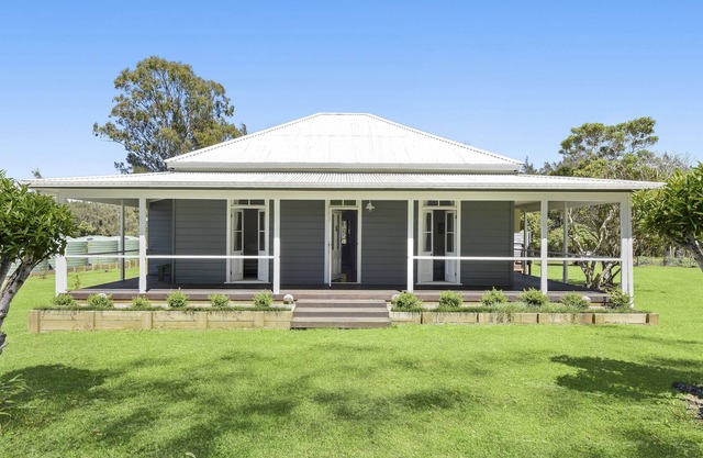 A timeless beauty of 1880s mahogany farm cottage