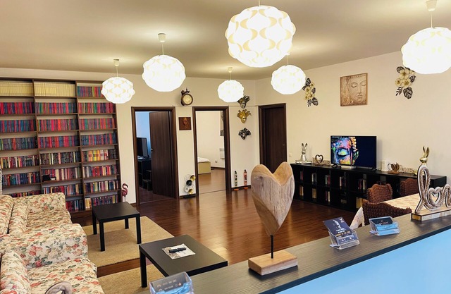 A.U.M House,Pet friendly, house with a huge endowment of 160 square meters.