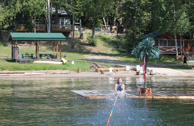 Adams Lake Waterfront Cabin