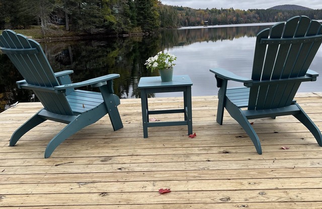 Adirondack Home on Lake Snow