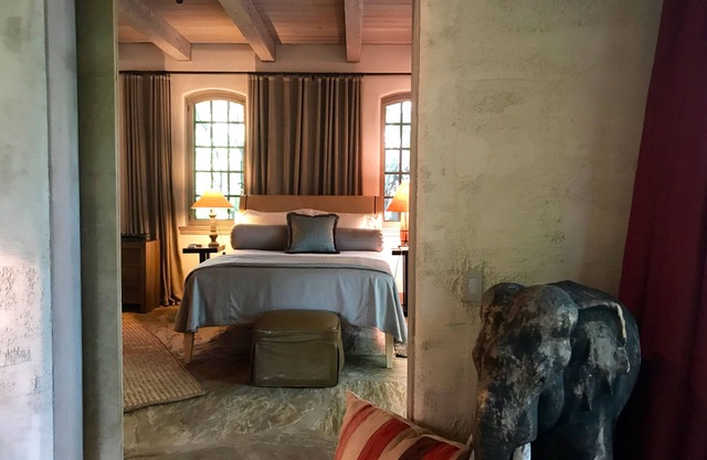 Africa-Inspired Downstairs Master "Suite" Experience on the Coast of Maine