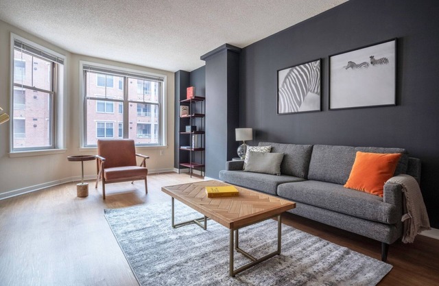 Airy Foggy Bottom 1BR w/Gym, Pool, DM, near World Bank, by Blueground