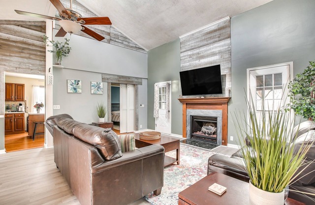 All-Season Indian Lake Home w/Covered Deck!