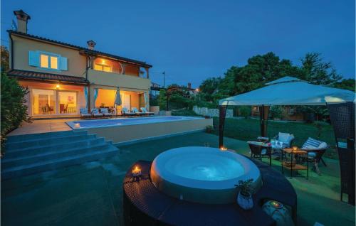 Amazing Home In Krsan With Sauna