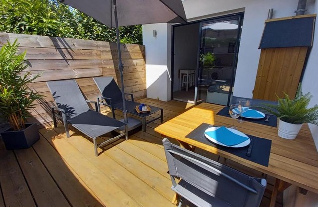 Anglet : Studio avec Terrasse à 3 kms des plages