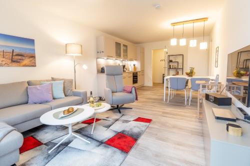 Ankerplatz 3 - Moderne Ferienwohnung mit Terrasse und Sauna - strandnah!