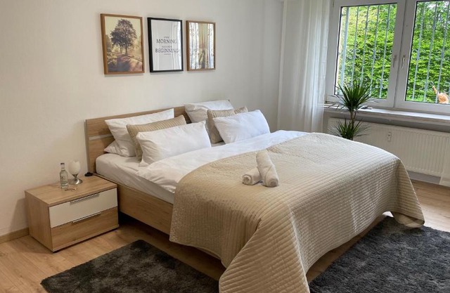 Apart70-Modern Design I Garden with Terrace I Smart TV I Free Parking I Free WiFi