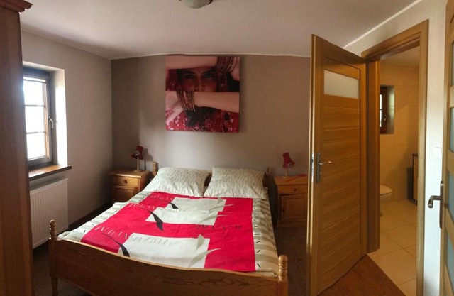 Apartament nad jeziorem z tarasem