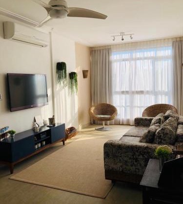 Apartamento frente Mar Santos