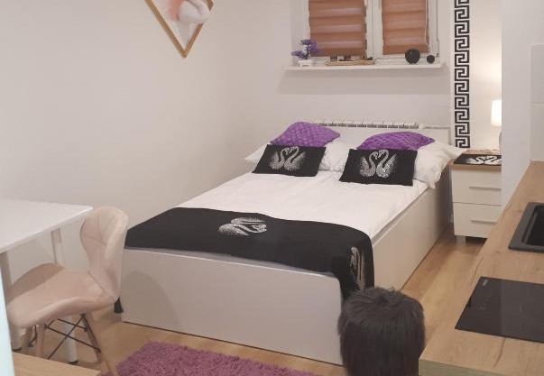 apartamenty centrum Panoramiczna mała dwójka SWAN ŁABĘDŹ PROMENADA Klimatyzacja lodowa