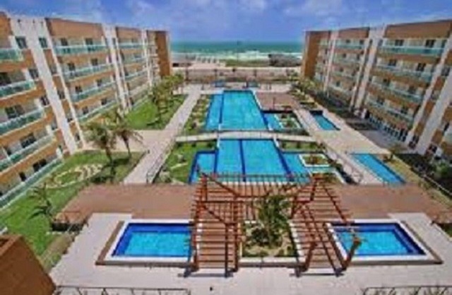 Apartment Beach Front Future Beach with Total Leisure