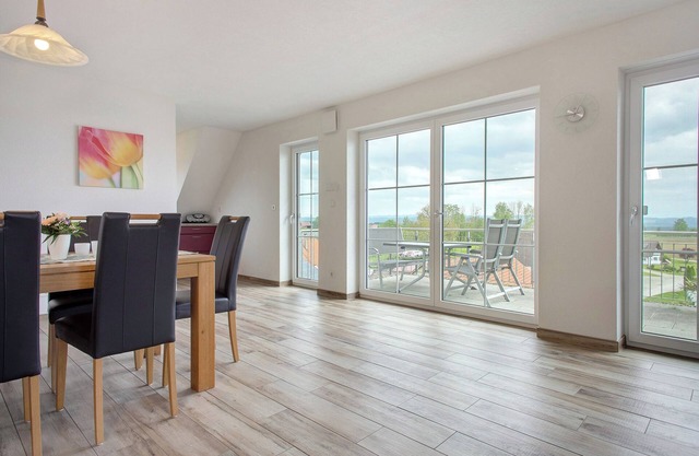 Apartment 'Bergblick' with Shared Terrace, Shared Garden and Wi-Fi