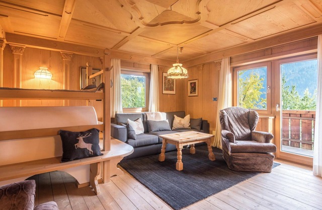 Apartment 'Cesa Sassela Tirol' with Mountain View, Sauna, Pool, Garden, Balcony & Wi-Fi