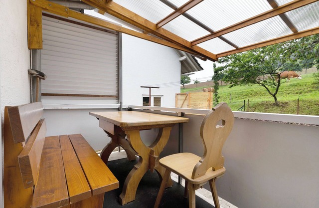Apartment 'Ferienwohnung Am Wald Dörlinbach' with Mountain View, Private Terrace and Wi-Fi