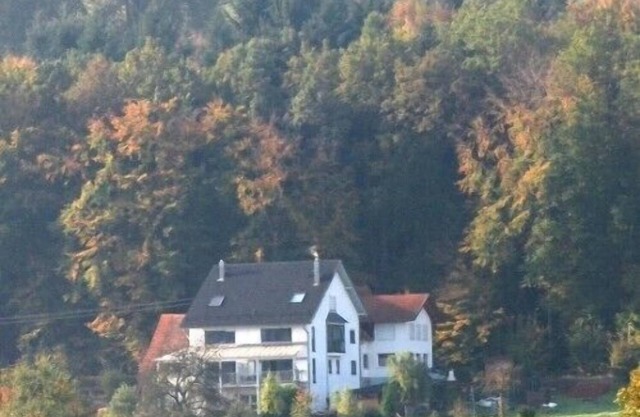 Apartment in a semi-detached house with a view of the Black Forest foothills and the Vosges