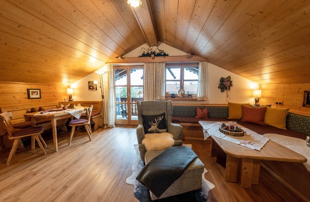 apartment in grandiose mountains and intact nature