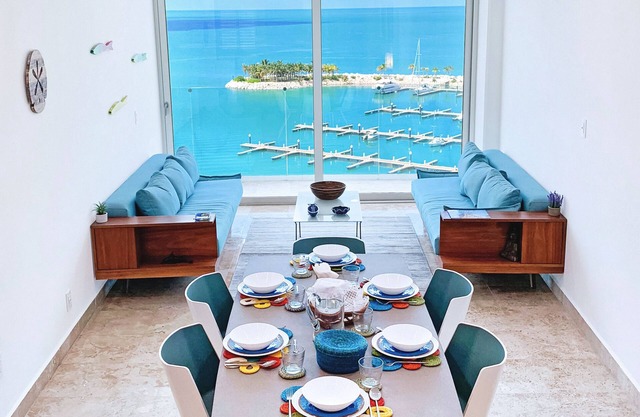 Apartment in Torremar, beachfront, country club Campeche