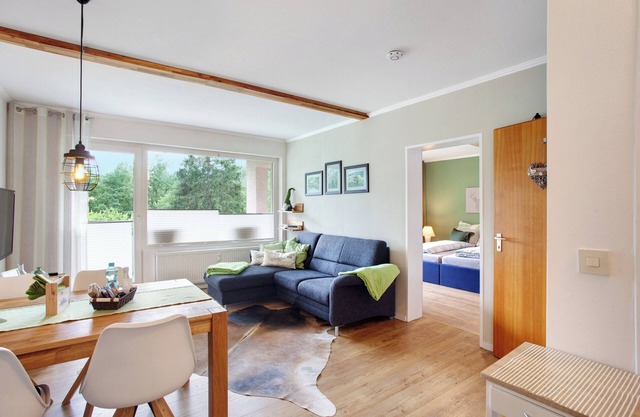 Apartment 'Kleine Auszeit' with Shared Garden, Balcony and Wi-Fi