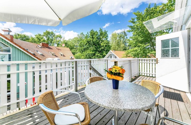 Apartment Lerche, for 4 people, GS, balcony (2) - Feriendorf Müritzufer
