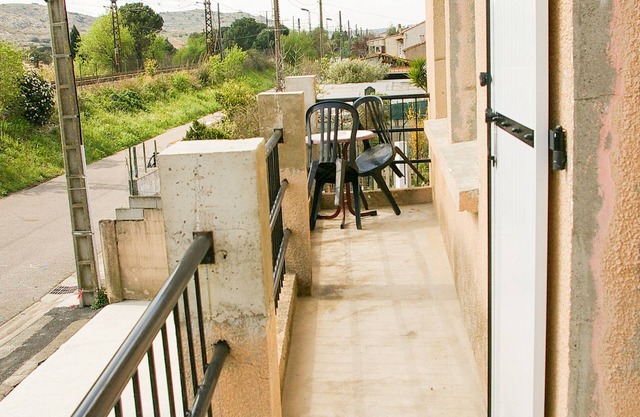 Apartment "Les voyages de Romane" with balcony.