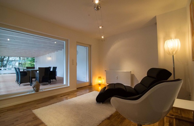 Apartment ONE with garden sauna