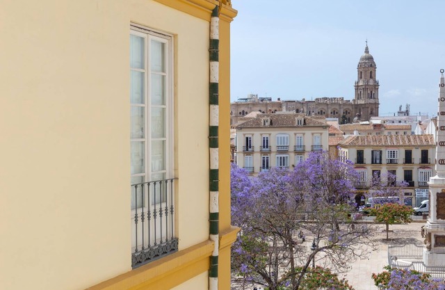 Apartment overlooking Plaza de la Merced in the building where Picasso was born