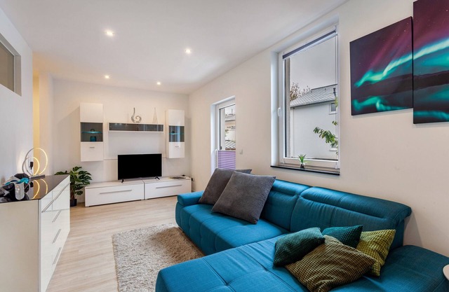 Apartment 'Zentral' with Private Garden and Balcony
