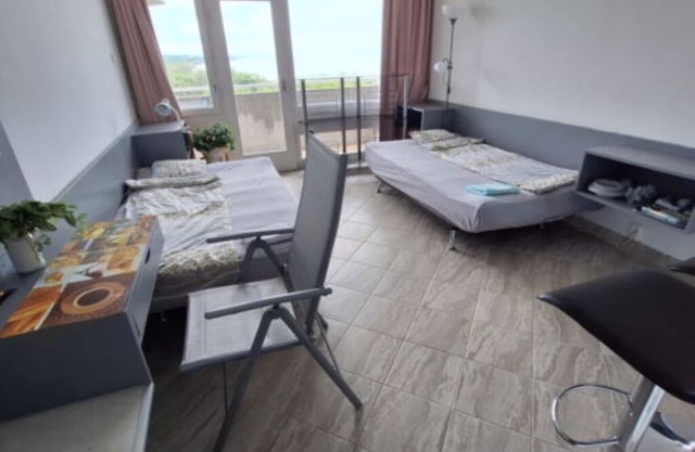 App right on the beach