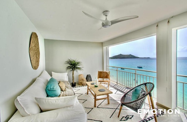 Appartement 2 chambres sur la belle plage de grand case