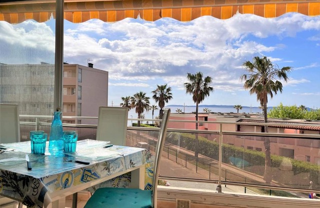 Appartement 2 pièces climatisé avec parking proche plage - FR-1-251-463