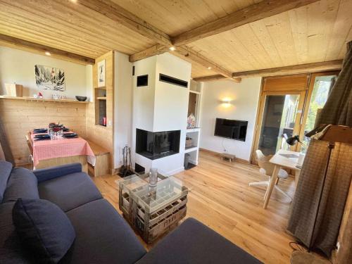 Appartement 3 pièces + cabine à Megève, 6 couchages, proche pistes et téléphérique - FR-1-597-170