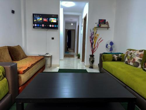 Appartement 5 min à gare Bouskoura & Hôpital Mohamed 6