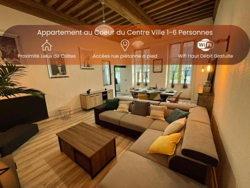 Appartement 6 personnes - Au coeur du centre ville