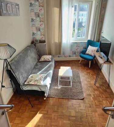 Appartement chaleureux à Néris-les-Bains - 57 m² avec terrasse