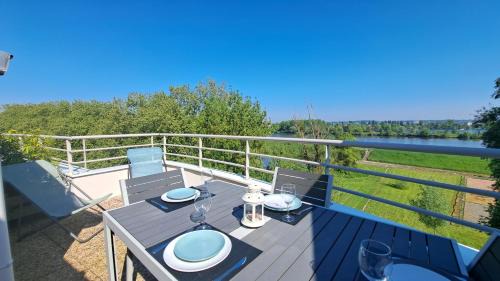 Appartement vue Cher sud Tours parking