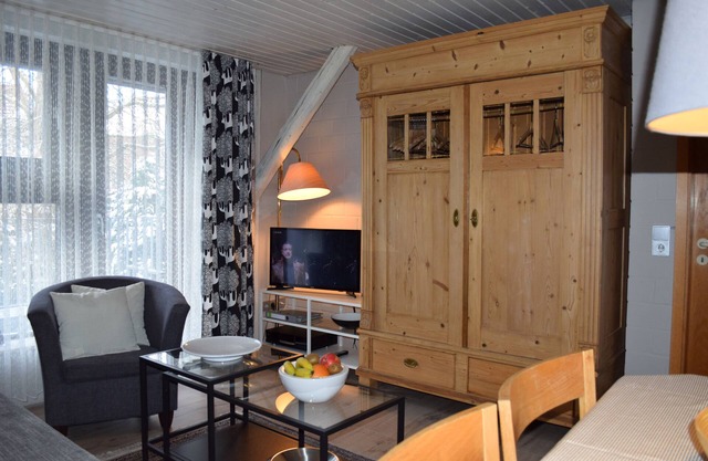 Appartment 2, 46qm, 1 Schlafzimmer, 1 Wohn/-Schlafraum, max. 4 Personen