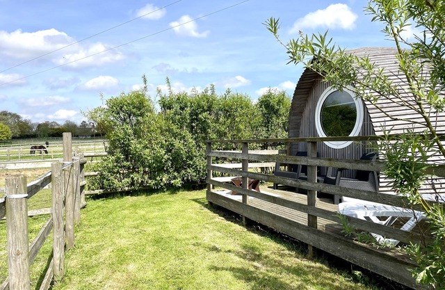 Armadilla 1 at Lee Wick Farm - cozy glamping for 2 adults with optional hot tub