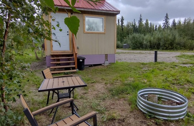 Aurora Moose Getaway - a cozy & private cabin great for northern lights & moose