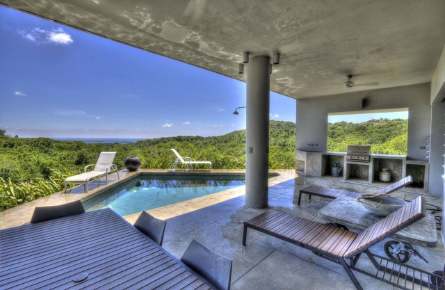 Awesome private luxury two bedroom villa with stunning ocean views