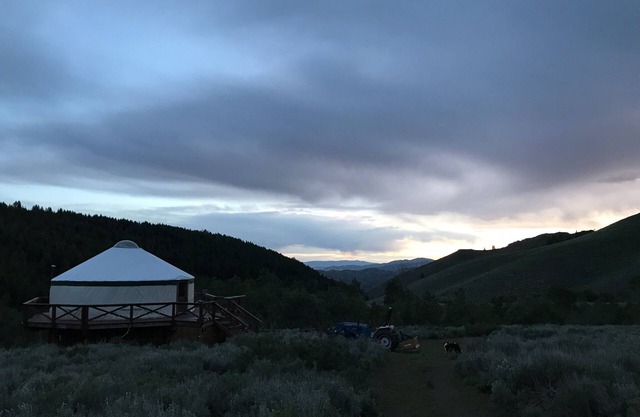 Backcountry Yurt in Private Valley