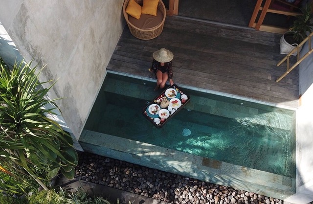 Bamboo Private Pool and Bathub