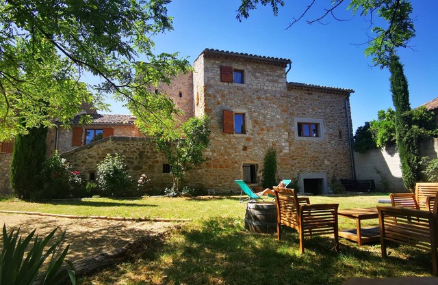 Bastide du Barry in the historic center of Vallon Pont d'Arc